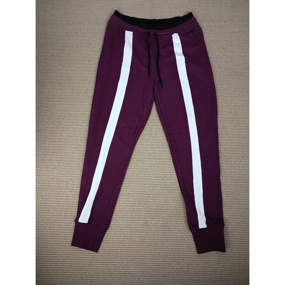 Victoria Secret PINK Burgundy Womens Pants Size M Joggers Sweat Pants